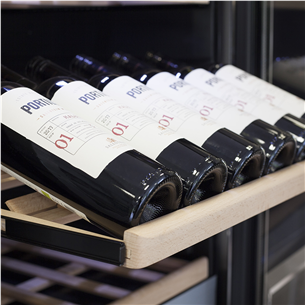 Caso WineComfort 1260 Smart, 126 bottles, height 160 cm, stainless steel - Wine cooler Item - 00728