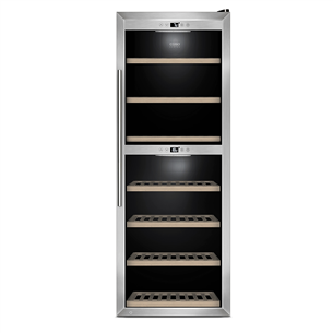 Caso WineComfort 1260 Smart, 126 бутылок, высота 160 см, нерж. сталь - Винный шкаф Товар - 00728 00728