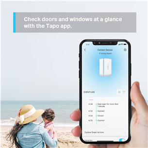 TP-Link Tapo T110, белый - Беспроводной датчик открытия окон и дверей Товар - TAPOT110