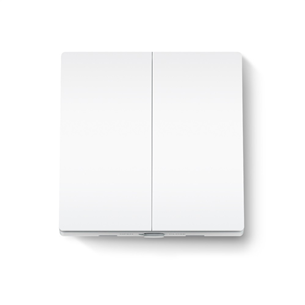 TP-Link Tapo S220, 2-gang 1-way, white - Smart light switch Item - TAPOS220 TAPOS220