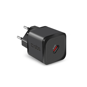 SBS Mini Wall Charger, USB-C, 30 Вт, черный - Адаптер питания Товар - TETRGAN1C30W TETRGAN1C30W