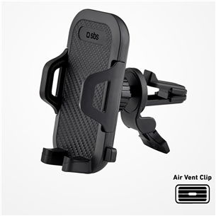 SBS, air vent clip, black - Smartphone car mount Item - TEHWSUPCLIPSTG