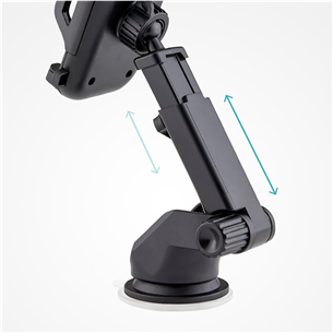 Universalus telefono laikiklis SBS, suction cup, black Prekė - TEHWSUPWIND