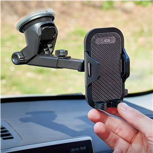 Universalus telefono laikiklis SBS, suction cup, black Prekė - TEHWSUPWIND