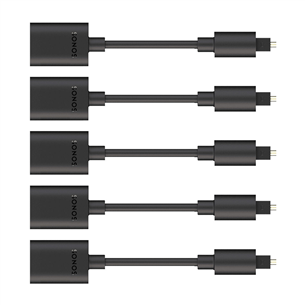 Sonos Optical Audio Adapter for Sonos Beam and Arc, 5 pcs, black - Adapter Item - OPADBWW1BLK OPADBWW1BLK