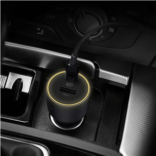 Automobilinis kroviklis Xiaomi 67W Car Charger (USB-A + Type-C) Black
