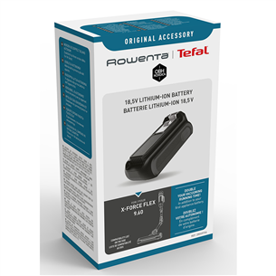 Tefal, 18 В - Дополнительный аккумулятор для беспроводного пылесоса X-Force 9.60 Товар - ZR009704