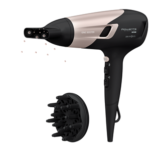 Plaukų džiovintuvas Rowenta Studio Dry Glow, 2100 W Prekė - CV5831 CV5831