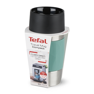 Kelioninis puodelis Tefal, 0,3 L, žalias   Prekė-N2160310