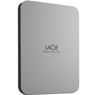 Išorinis kietasis diskas LaCie Mobile Drive, USB-C, 2 TB, gray Prekė - STLP2000400
