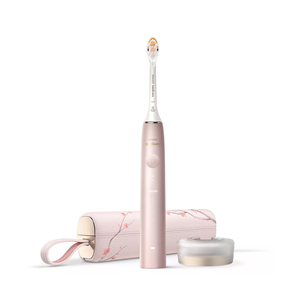 Elektrinis dantų šepetėlis Philips Sonicare 9900 Prestige SenseIQ, rožinis Prekė – HX9992/31 HX9992/31
