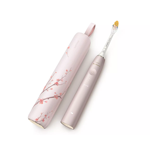 Philips Sonicare 9900 Prestige SenseIQ, pink - Electric toothbrush + travel case Item - HX9992/31