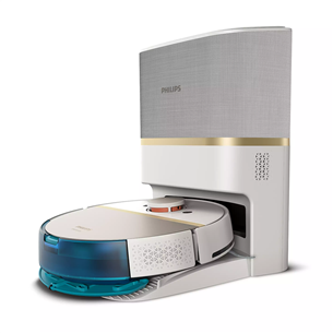Philips HomeRun 7000 Series Aqua, сухая и влажная уборка, белый - Робот-пылесос Товар - XU7100/02