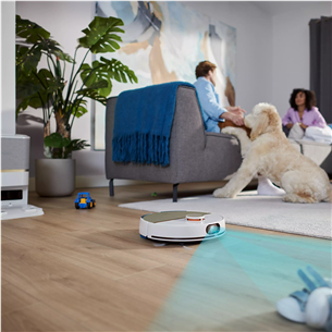 Philips HomeRun 7000 Series Aqua, сухая и влажная уборка, белый - Робот-пылесос Товар - XU7100/02