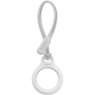 Belkin Secure Holder with Strap for AirTag, white - Case Item - F8W974BTWHT F8W974BTWHT