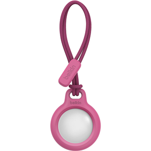 Belkin Secure Holder with Strap for AirTag, розовый - Брелок Товар - F8W974BTPNK