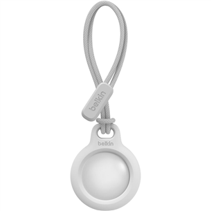 Belkin Secure Holder with Strap for AirTag, белый - Брелок Товар - F8W974BTWHT