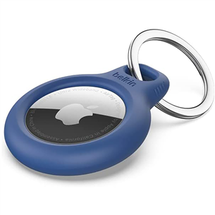 Belkin Secure Holder with Key Ring for AirTag, синий - Брелок Товар - F8W973BTBLU