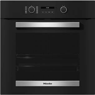 Miele, pyrolytic cleaning, 76 L, stainless steel - Built-in Oven Item - H2467BP H2467BP