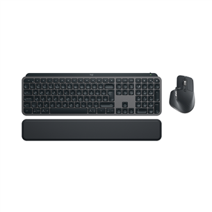 Logitech MX Keys S Combo, US, black - Wireless keyboard and mouse Item - 920-011614 920-011614