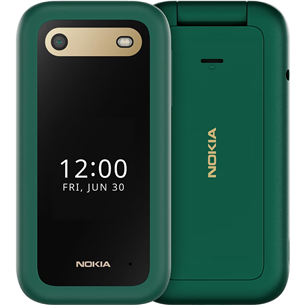 Nokia 2660 Flip, green - Mobile phone Item - 1GF011KPJ1A05