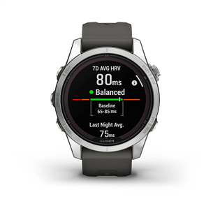Garmin Fenix 7S Pro Solar, 42 mm, gray - Sports watch Item - 010-02776-01