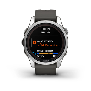 Garmin Fenix 7S Pro Solar, 42 mm, gray - Sports watch Item - 010-02776-01