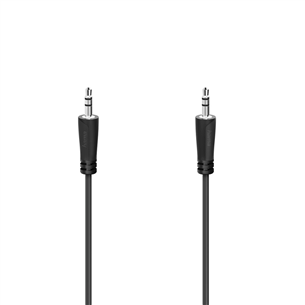 Hama Audio Cable, 3.5mm - 3.5mm, 3 m, black  - Cable Item - 00205115 00205115