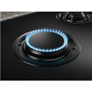 Electrolux, width 60 cm, black - Built-in Induction & Gas Hob Item - KDI641723K