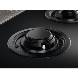 Electrolux, width 60 cm, black - Built-in Induction & Gas Hob Item - KDI641723K