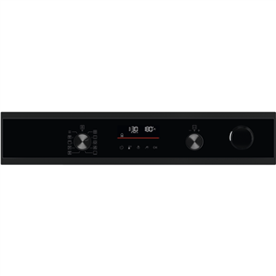 Electrolux SteamCrisp 700, 72 L, pyrolytic cleaning, 45 functions, black - Built-in steam oven Item - EOC6P77H