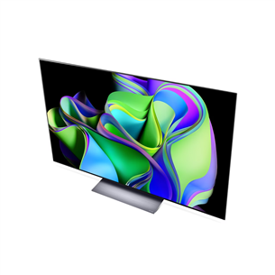 LG OLED evo C3, 65'', Ultra HD, OLED, центральная подставка, серый - Телевизор Товар - OLED65C32LA.AEU