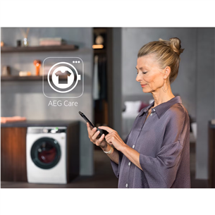 AEG AbsoluteCare 9000, 9 kg, depth 63,1 cm, 1600 rpm - Front load washing machine Item - LFR95967UE