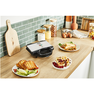 Tefal, 700 W, inox/black - Sandwich maker Item - SM1552