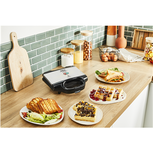 Tefal, 700 W, inox/black - Sandwich maker Item - SM1552