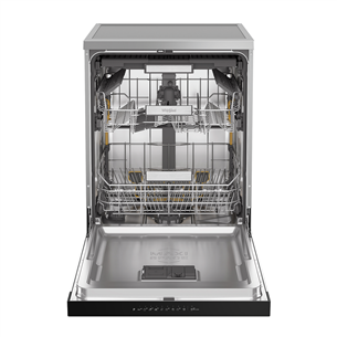 Whirlpool, 15 place settings, inox - Free standing dishwasher Item - W7FHP43X