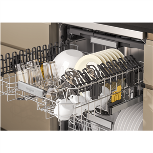 Whirlpool, 15 place settings, inox - Free standing dishwasher Item - W7FHP43X