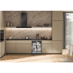 Whirlpool, 15 place settings, inox - Free standing dishwasher Item - W7FHP43X
