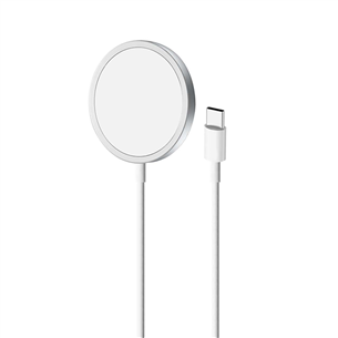 Puro Magnetic Wireless, USB-C, MagSafe, 1 м, белый - Беспроводное зарядное устройство Товар - CUSBCMAG1WHI CUSBCMAG1WHI