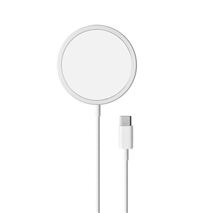 Puro Magnetic Wireless, USB-C, MagSafe, 1 м, белый - Беспроводное зарядное устройство Товар - CUSBCMAG1WHI
