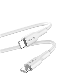 Puro Soft, USB-C / USB-C, 1,5 м, белый - Кабель Товар - PUUSBCUSBCICONWHI PUUSBCUSBCICONWHI