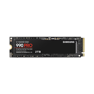 Samsung 990 PRO, 2 TB, PCIe 4.0 NVMe M.2, black - SSD Item - MZ-V9P2T0BW MZ-V9P2T0BW