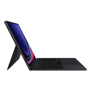 Samsung Galaxy Tab S9 Ultra Book Cover Keyboard, juoda - Klaviatūra-dėklas