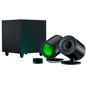 Razer Nommo V2 Pro, 2.1, black - PC Speakers Item - RZ05-04740100-R3G1 RZ05-04740100-R3G1