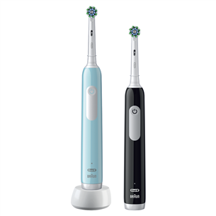 Elektrinis dantų šepetukas Braun Oral-B Pro Series Prekė - PROSERIES1DUO, light blue/black
