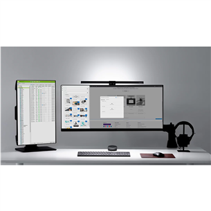 Monitoriaus lempa BenQ ScreenBar Halo, grey Prekė - 9H.W49WT.ES3