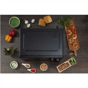 Mikrobangų krosnelė Hisense Prekė - H23MOBSD1HG, 23 L, black