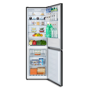 Šaldytuvas Hisense NoFrost, 304 L, 186 cm, juodas Prekė - RB395N4BFE