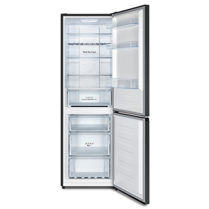 Šaldytuvas Hisense NoFrost, 304 L, 186 cm, juodas Prekė - RB395N4BFE