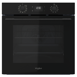 Whirlpool, catalytic cleaning, 71 L, black - Built-in oven Item - OMK58CU1SB OMK58CU1SB
